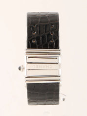 マドモアゼルウォッチ シルバー/ブラック