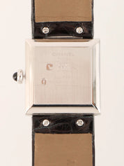 マドモアゼルウォッチ シルバー/ブラック