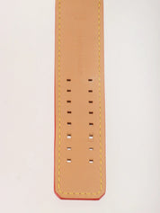 Monogram Vernis Tambour Silver/Red