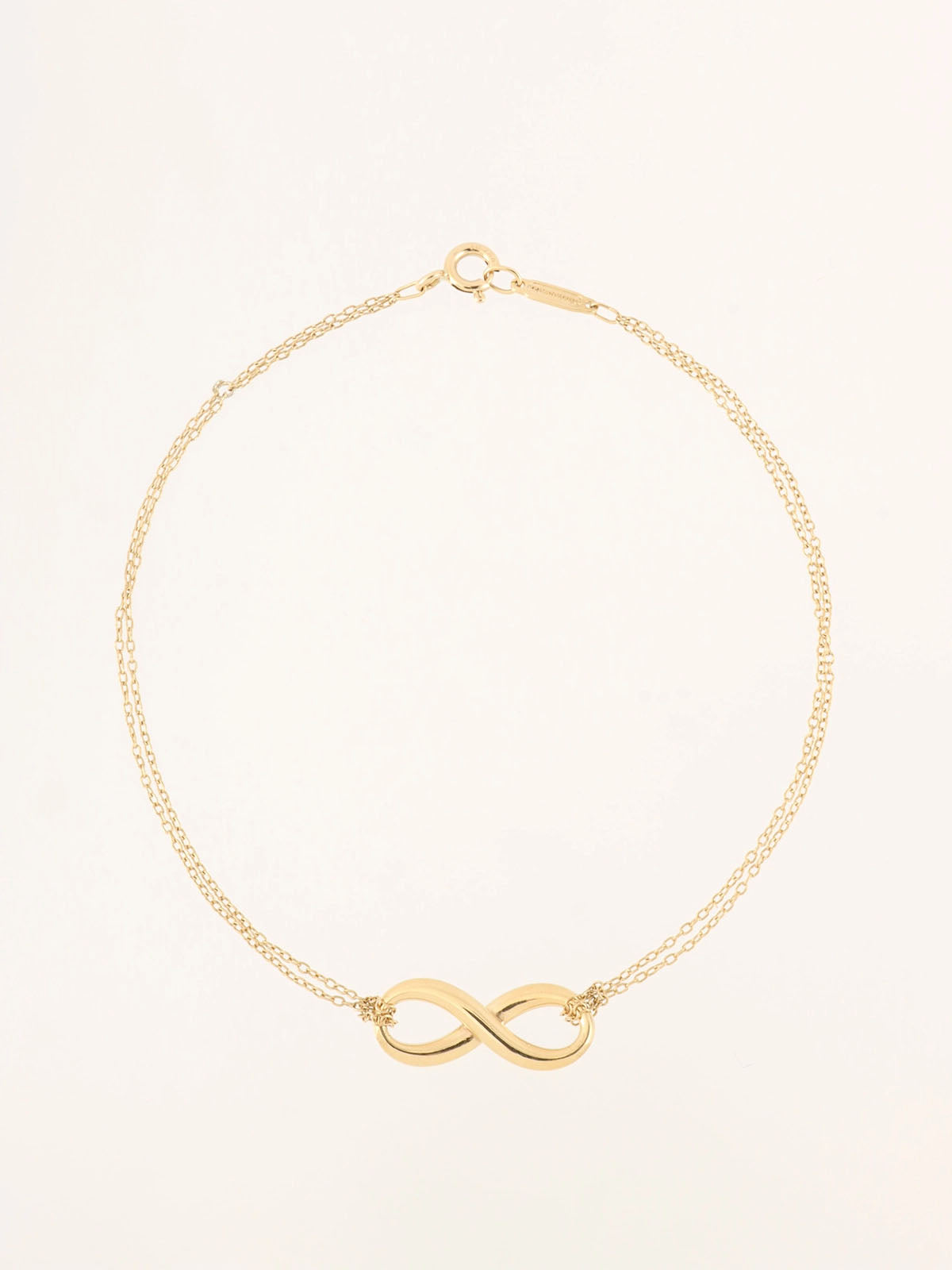 18Kインフィニティブレスレット ゴールド