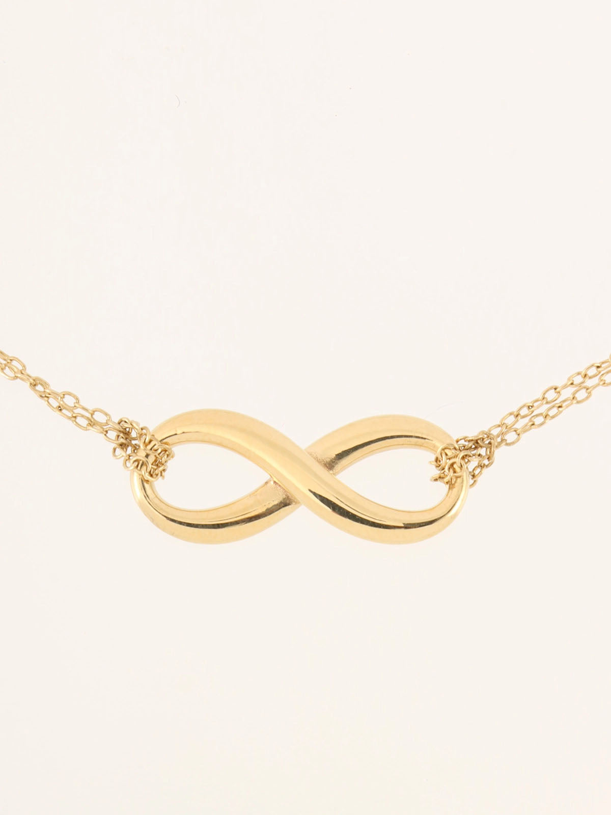 18Kインフィニティブレスレット ゴールド