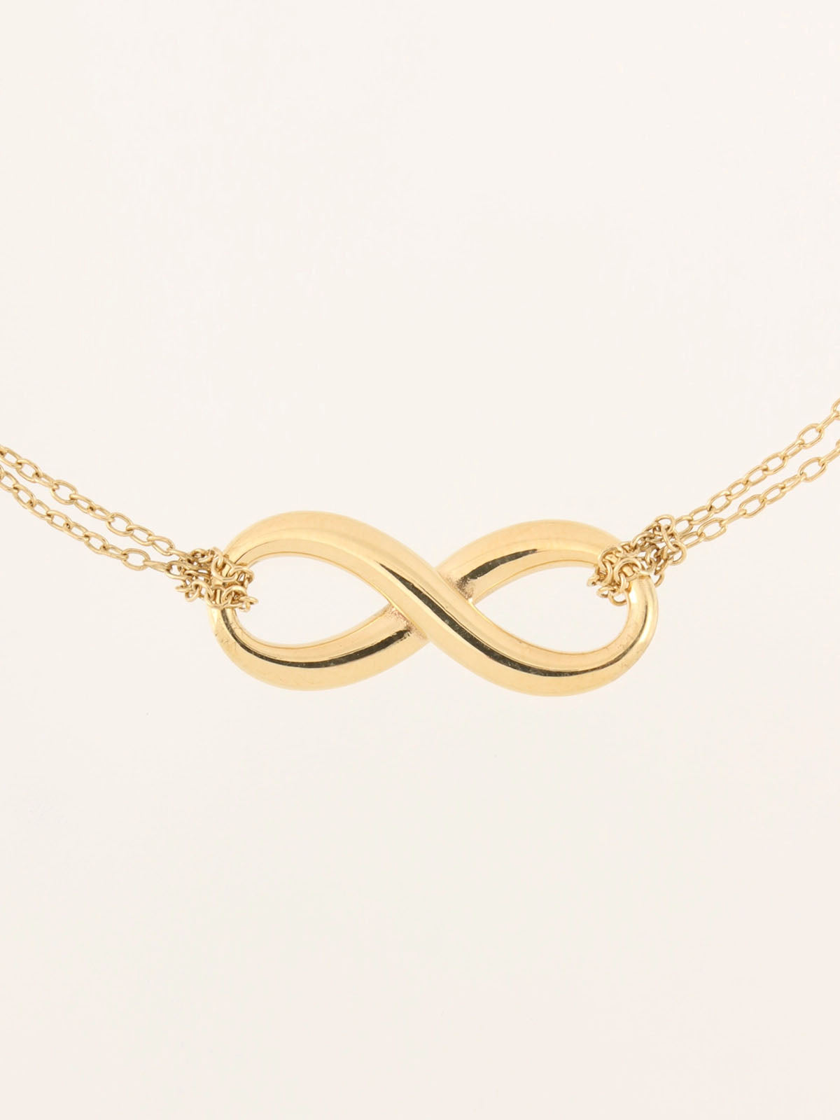 18Kインフィニティブレスレット ゴールド
