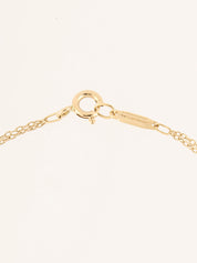 18Kインフィニティブレスレット ゴールド