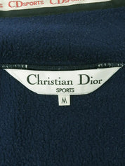 フリースジップアップジャケット　ネイビー