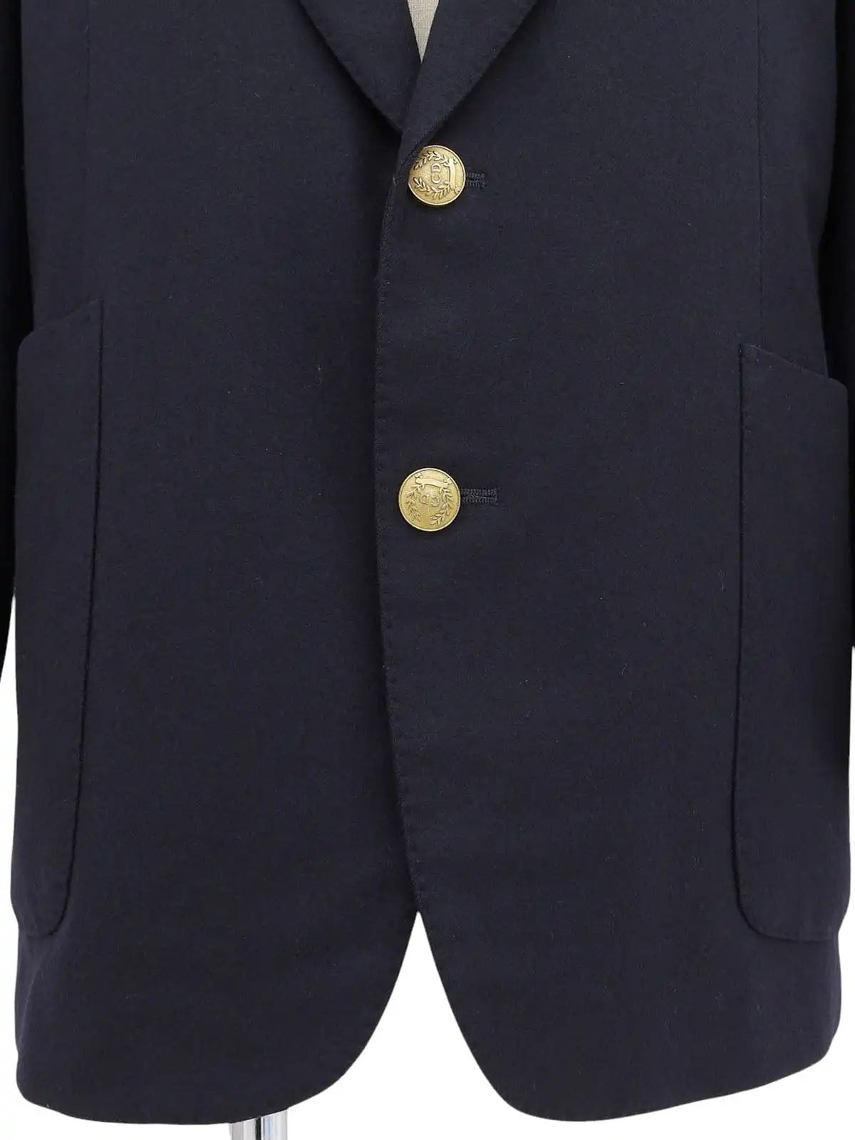 Logo Emblem Jacket Navy