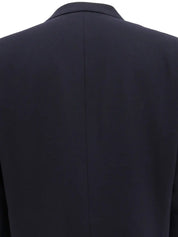 Logo Emblem Jacket Navy
