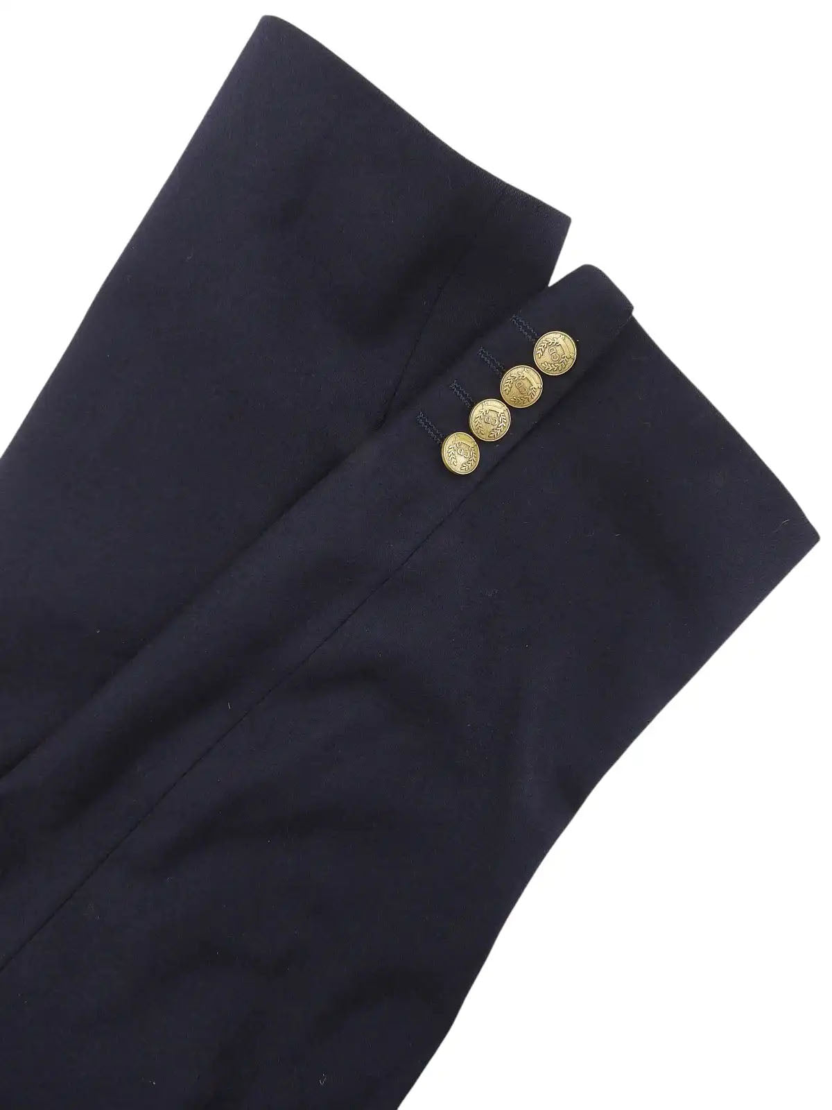 Logo Emblem Jacket Navy