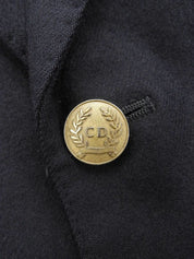 Logo Emblem Jacket Navy