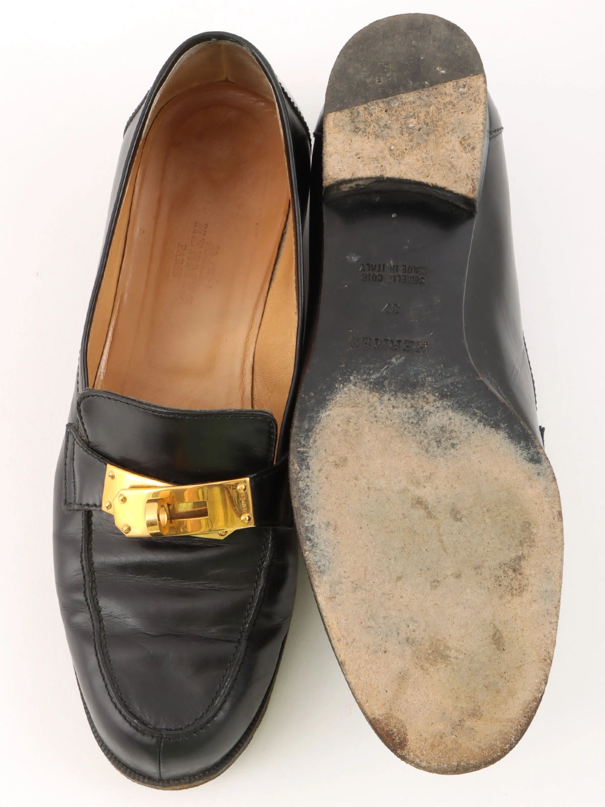 ケリーローファー　ブラック