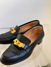 ケリーローファー　ブラック