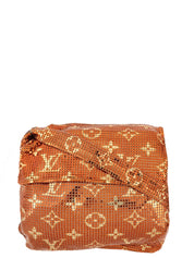 Monogram Mesh Frances Gold