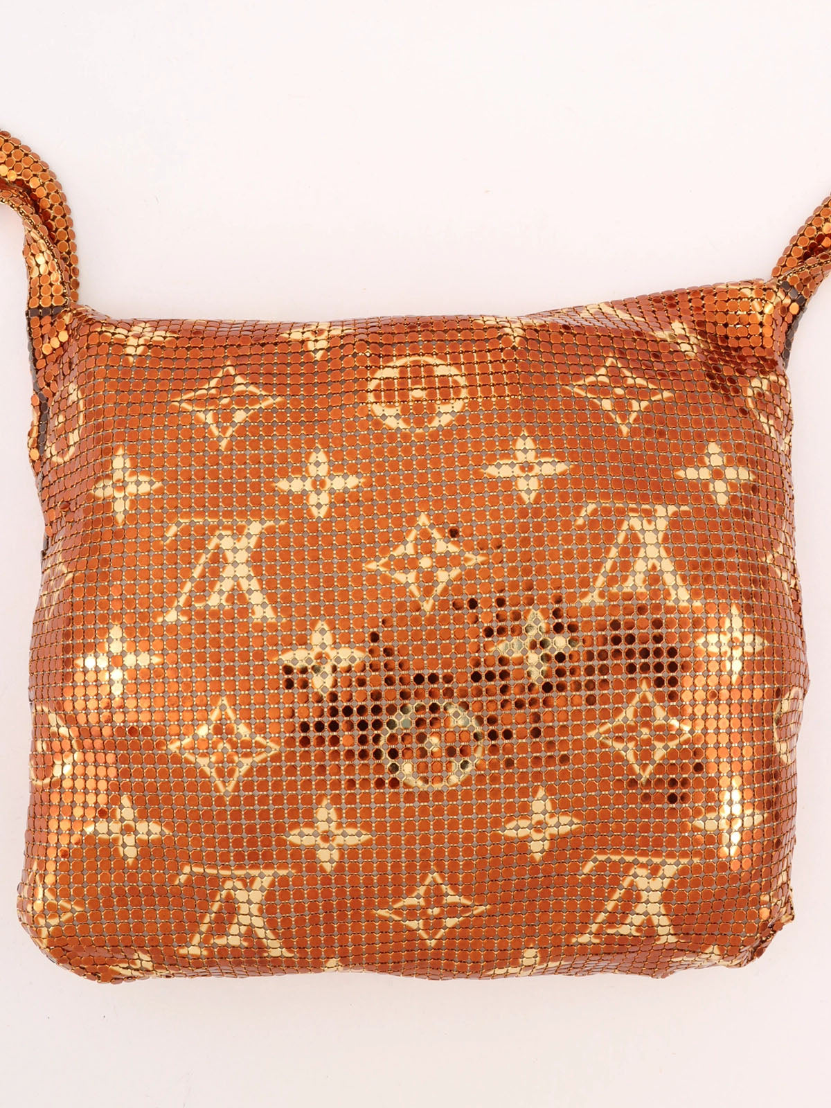 Monogram Mesh Frances Gold