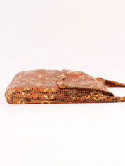 Monogram Mesh Frances Gold