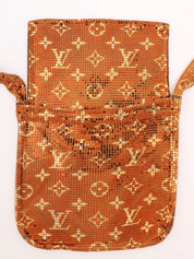 Monogram Mesh Frances Gold