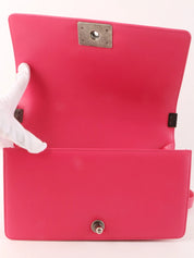 2014年頃製 ボーイシャネルチェーンショルダーバッグ ピンク