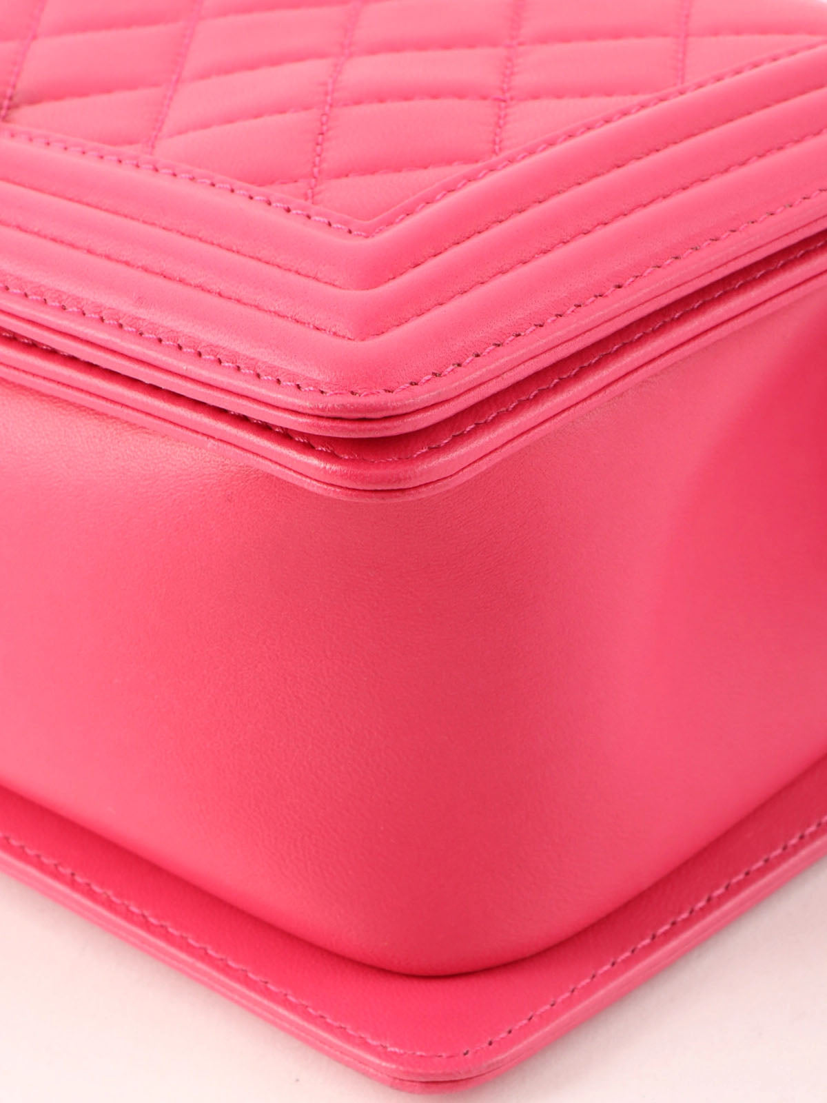 2014 Boy Chanel Chain Shoulder Bag Pink
