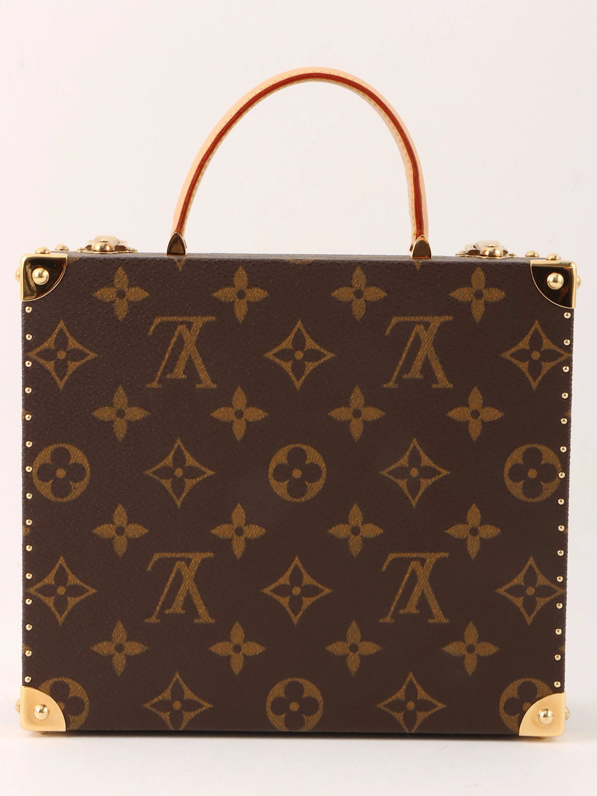 村上隆コラボレーションモノグラムフラワーハットマンジュエリーボックス ブラウン/マルチ