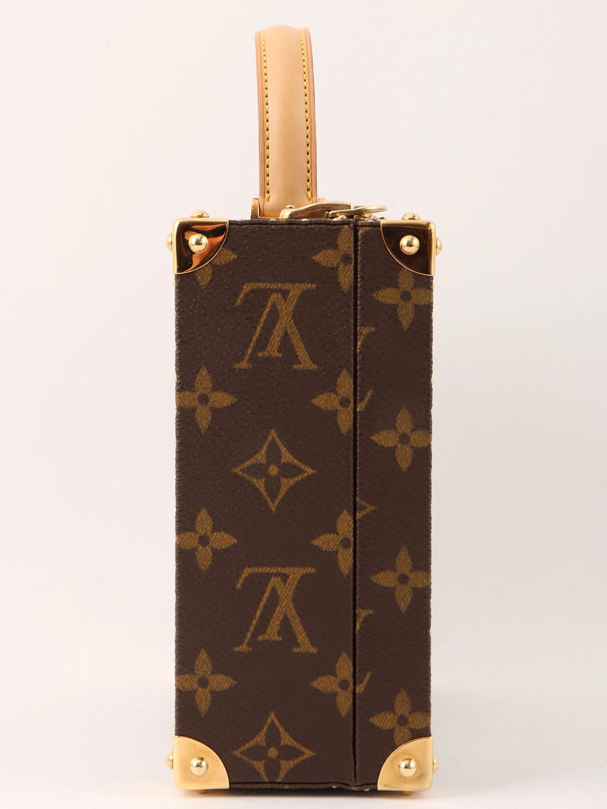 Takashi Murakami Collaboration Monogram Flower Hatman Jewelry Box, Brown/Multi