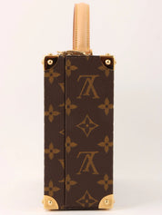 Takashi Murakami Collaboration Monogram Flower Hatman Jewelry Box, Brown/Multi