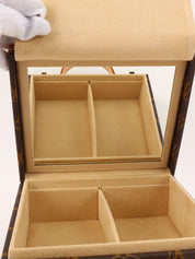 村上隆コラボレーションモノグラムフラワーハットマンジュエリーボックス ブラウン/マルチ