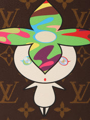 Takashi Murakami Collaboration Monogram Flower Hatman Jewelry Box, Brown/Multi