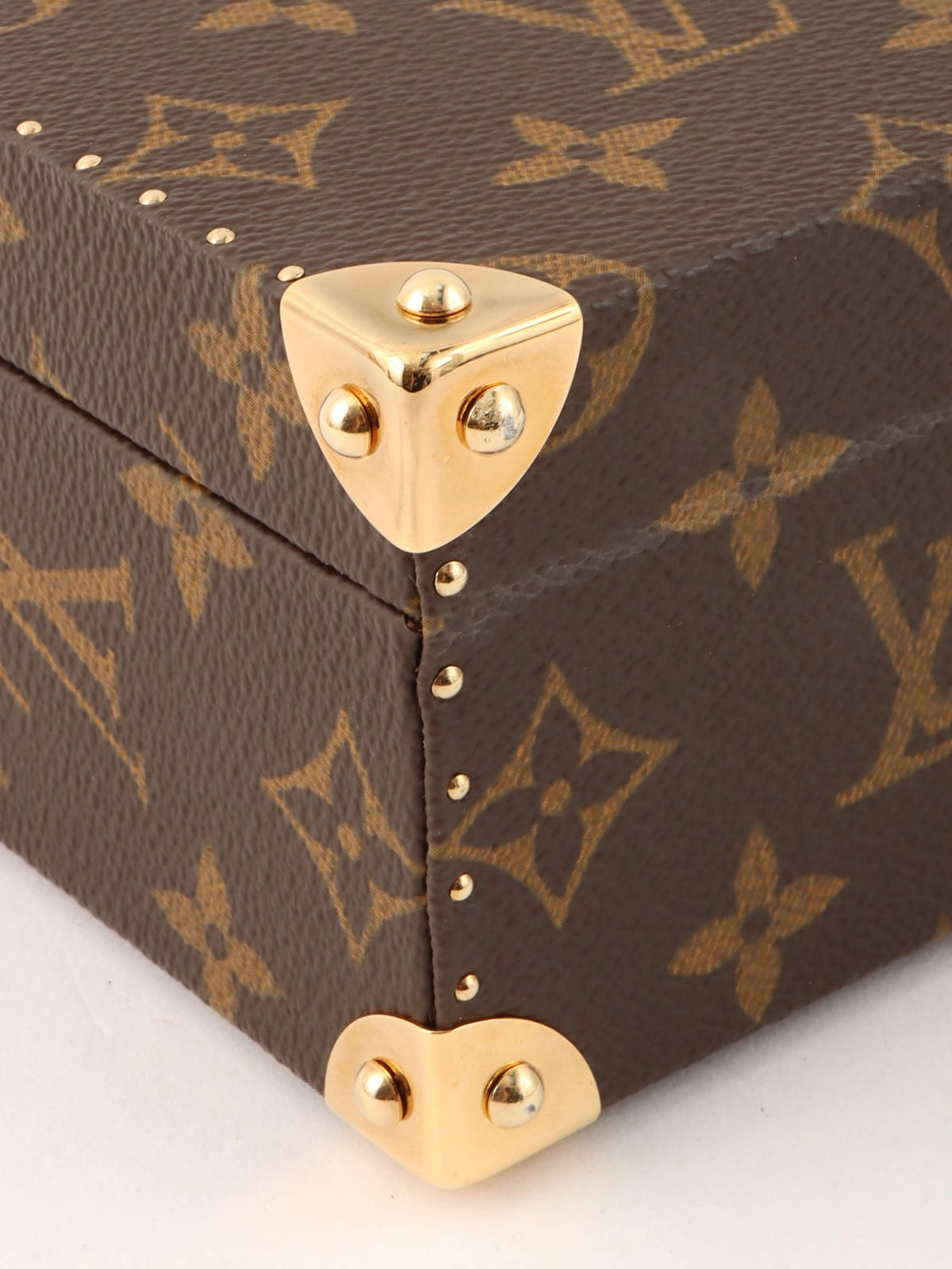 Takashi Murakami Collaboration Monogram Flower Hatman Jewelry Box, Brown/Multi