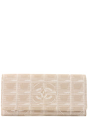 2001 New Travel Wallet, Beige