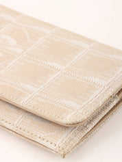 2001 New Travel Wallet, Beige
