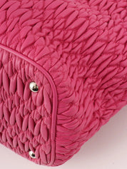 Crystal Matelasse 2-way Bag, Pink