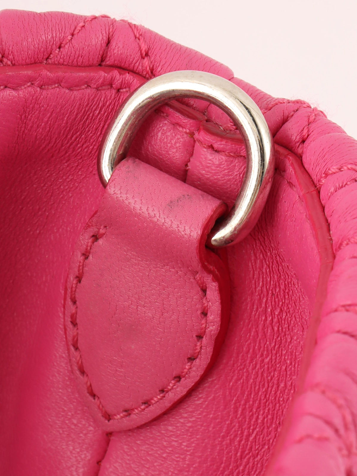 Crystal Matelasse 2-way Bag, Pink