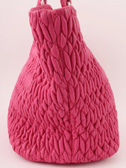 Crystal Matelasse 2-way Bag, Pink