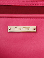 Crystal Matelasse 2-way Bag, Pink