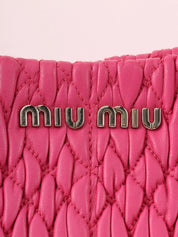 Crystal Matelasse 2-way Bag, Pink