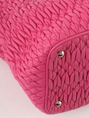 Crystal Matelasse 2-way Bag, Pink
