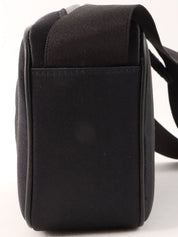 1997年頃製 シルクサテンカメリアステッチリボンショルダーバック ブラック