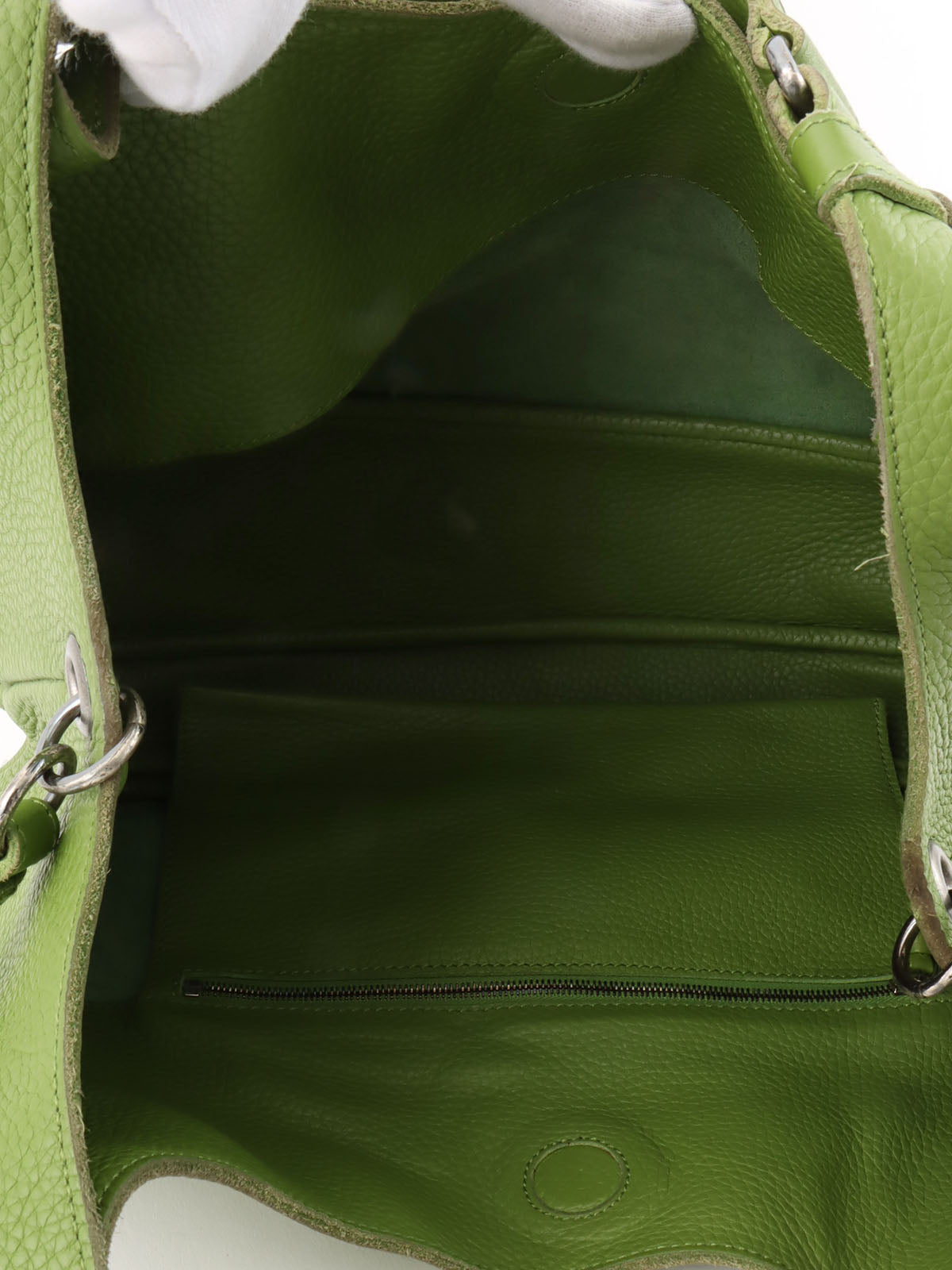 Campana shoulder bag green