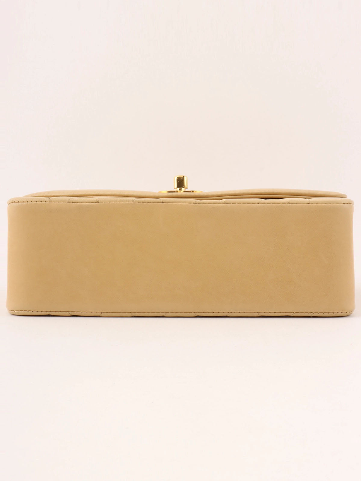 1992年頃製 ダイアナフラップチェーンバッグ22cm ベージュ