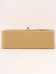 1992年頃製 ダイアナフラップチェーンバッグ22cm ベージュ