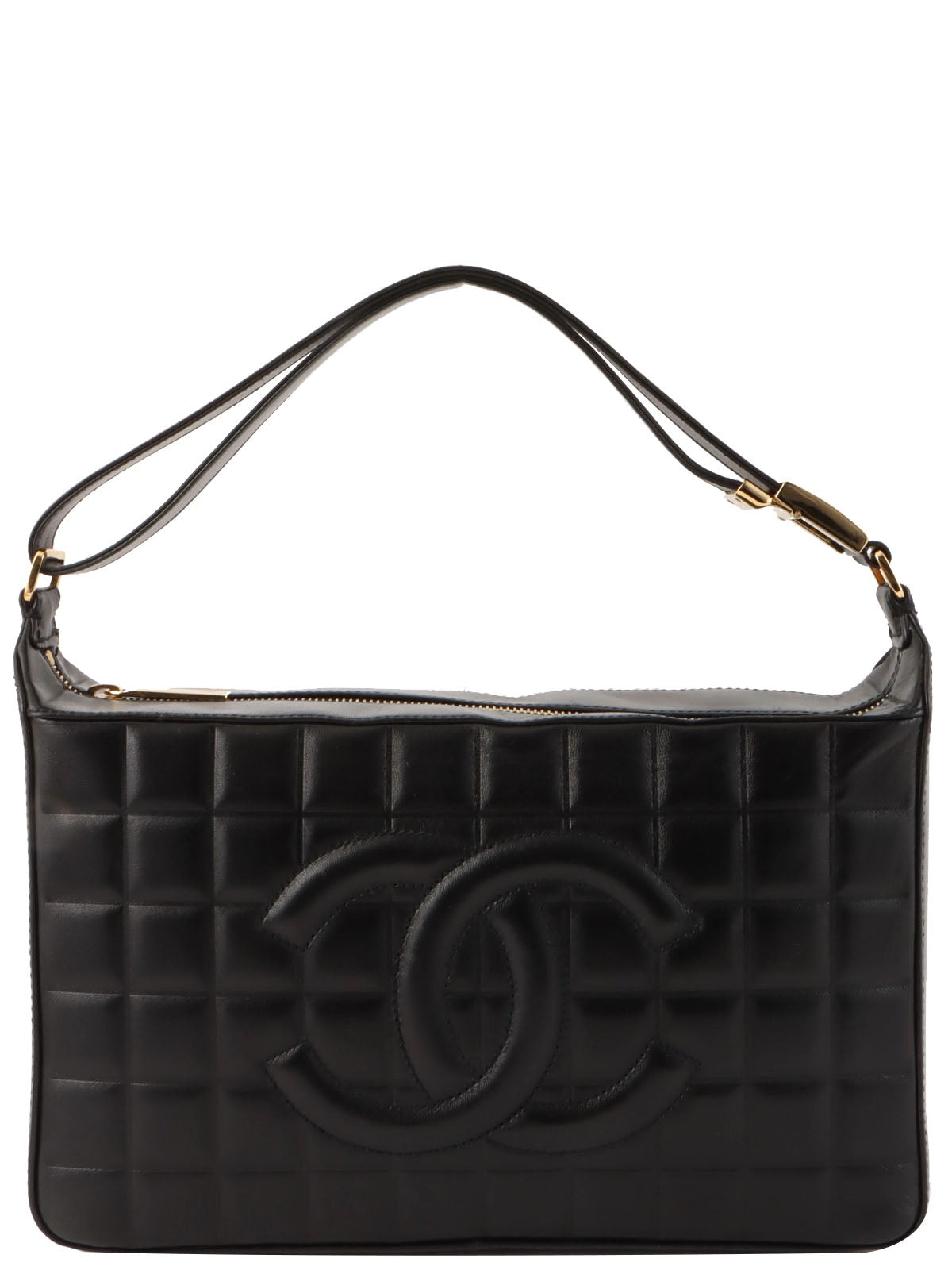 2003年頃製 チョコバーCCマークステッチショルダーバッグ ブラック