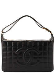 2003年頃製 チョコバーCCマークステッチショルダーバッグ ブラック