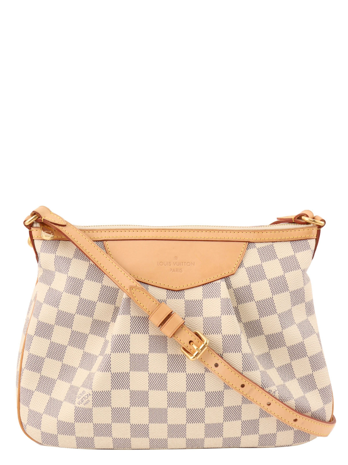 2012 Damier Azur Siracusa PM White