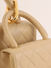 1995 Classic Flap Parent-Child Bag, Beige