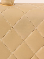 1995 Classic Flap Parent-Child Bag, Beige
