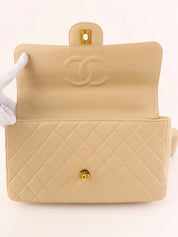 1995 Classic Flap Parent-Child Bag, Beige