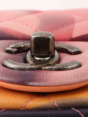 2014年頃製　フラワーパターンCCターンロックチェーンショルダーバッグミニ　マルチ