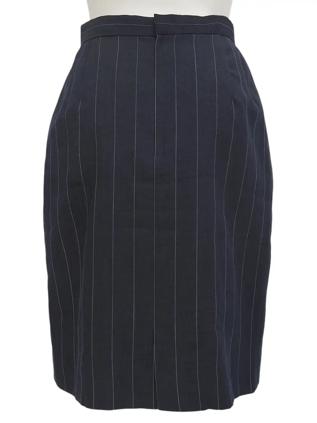 ストライプパターンセットアップ　ネイビー/ホワイト