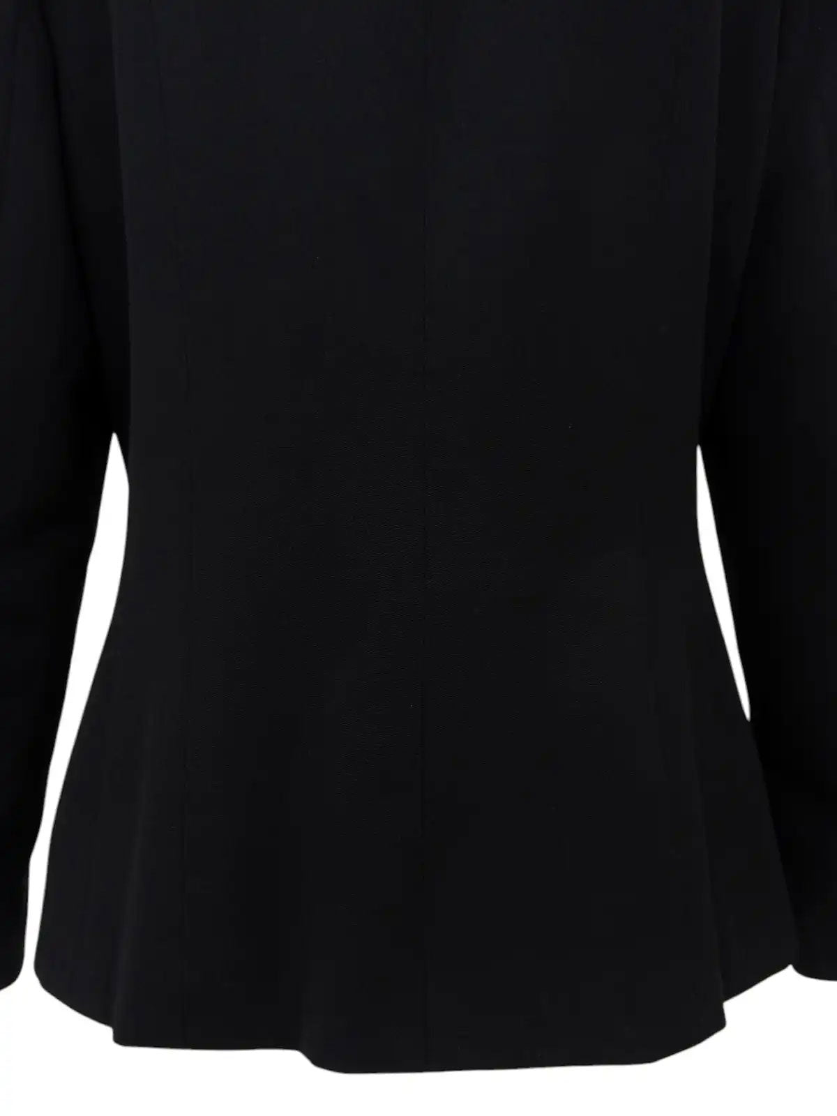 2001年製　ウールCCマークボタンダブルブレストジャケット　ブラック