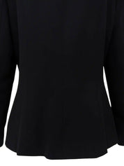 2001年製　ウールCCマークボタンダブルブレストジャケット　ブラック