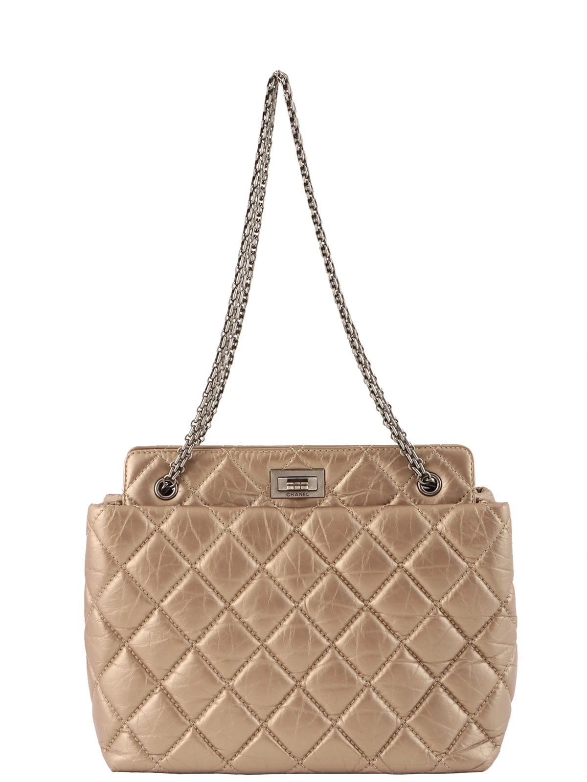 2013 2.55 Chain Tote Bag, Bronze