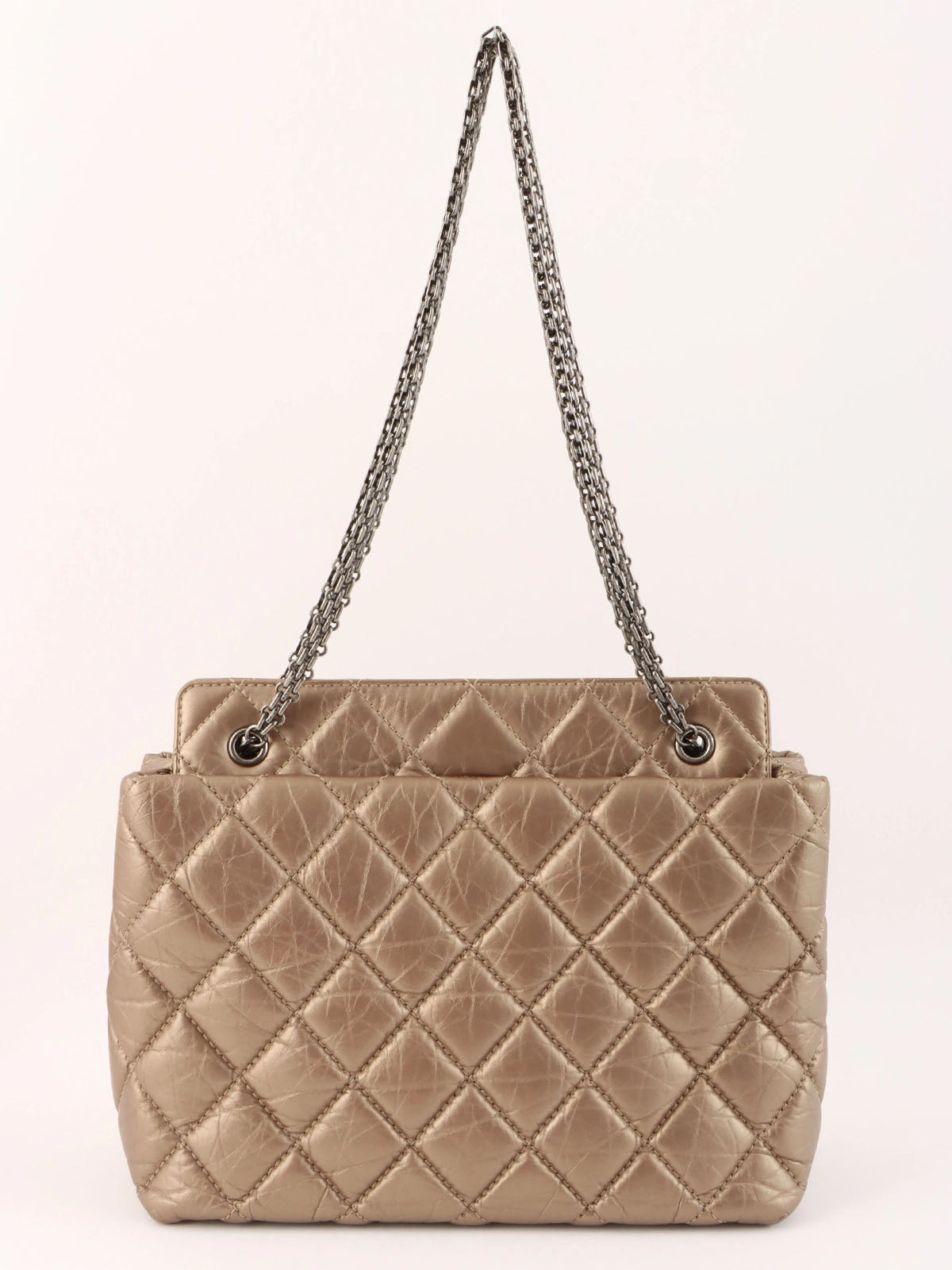 2013 2.55 Chain Tote Bag, Bronze